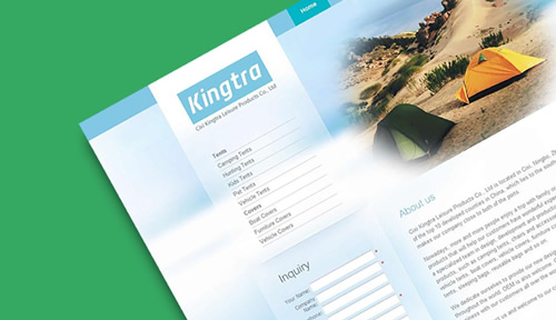 Kingtra外贸公司企业站 英文网站